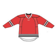 Chicago 25P00 Edge Gamewear Jersey (Uncrested) - Red- Senior