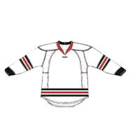 Chicago 25P00 Edge Gamewear Jersey (Uncrested) - White- Senior