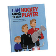 “I am going to be a hockey player” Hard Cover Book