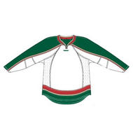 Minnesota 25P00 Edge Gamewear Jersey (Uncrested) - White- Senior