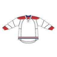 Montreal 25P00 Edge Gamewear Jersey (Uncrested) - White- Senior