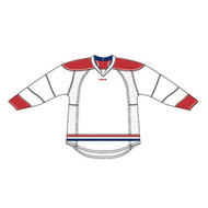 Montreal 25P00 Edge Gamewear Jersey (Uncrested) - White- Senior
