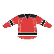 New Jersey 25P00 Edge Gamewear Jersey (Uncrested) - Red- Senior