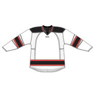 New Jersey 25P00 Edge Gamewear Jersey (Uncrested) - White- Senior