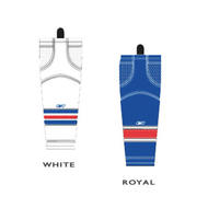 Reebok SX100 New York Rangers Gamewear Socks- Intermediate