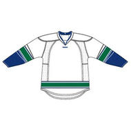 Vancouver 25P00 Edge Gamewear Jersey (Uncrested) - White- Senior