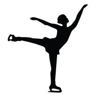 A&R Figure Skater Magnet