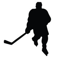 A&R Hockey Player Magnet