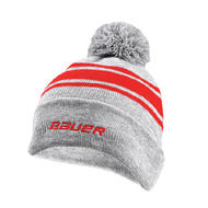 BAUER/NEW ERA Team Stripe Pom Knit Hat