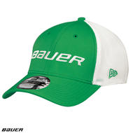 BAUER/NEW ERA 39Thirty Green Mesh Back Cap