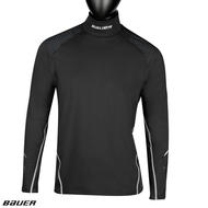 BAUER NG Premium Neck Protect Long Sleeve Top- Yth