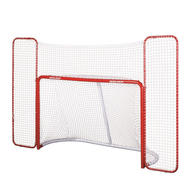 BAUER Official Performance Steel Goal with Backstop