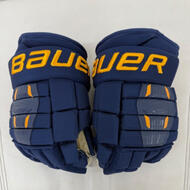 BAUER Pro Stock 4 Roll Warriors Gloves- Int