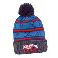 CCM 3-Block Pom Knit Hat