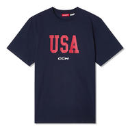 CCM 4 Nations Cup S/S Tee- Sr