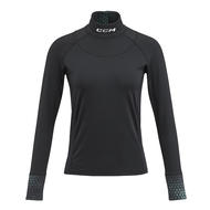CCM A3 Women's L/S Neck Guard Top - Sr
