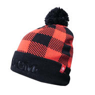 CCM Holiday Plaid Pom Knit Hat- Sr