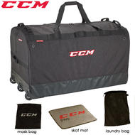CCM Pro Wheeled Goal Bag W/Skate Mat 44