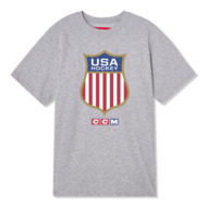 CCM USA S/S Tee- Sr