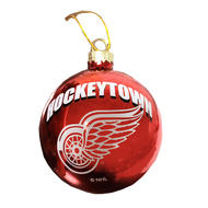 EVERGREEN 5” NHL Blown Glass Ornament