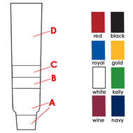Fulton Custom Hockey Socks Style C-Sr (Must be minimum of 25 pair for custom socks)