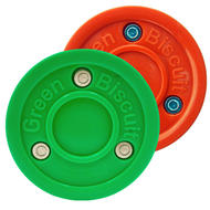 Green Biscuit Training Puck 2-Pack W/Orange