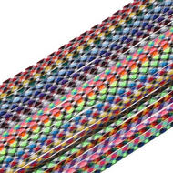 JIMALAX Tri-Color Tipped Shooting Laces