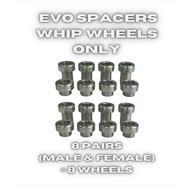EVO Whip Wheel Spacer Kit- 4Pk