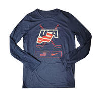 NIKE USA Legend L/S Tee- Yth '24