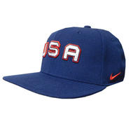 NIKE USA Pro Flat Bill Cap- Yth 21