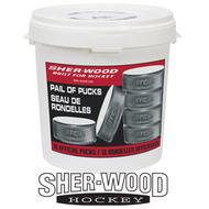 InGlasco Pail of Pucks - 12 Regulation (6oz) Pucks