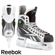 Reebok 11K White Pump Hockey Skates- Sr '10
