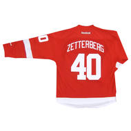 Reebok 7185 Center Ice Premier Lettered NHL Jersey- Detroit Sr