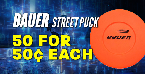 Bauer street puck deals