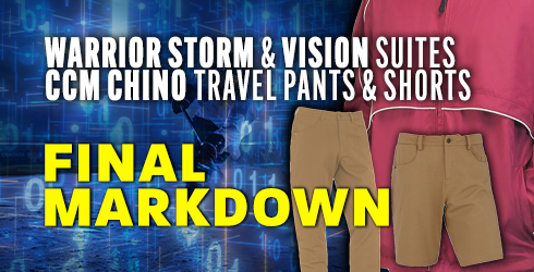 Warrior Storm & Vision Jackets and pants