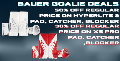 Bauer Goalie Deals
