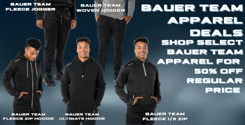Bauer Team Apparel Deals!
