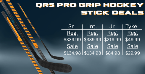 Warrior QR5 Pro Grip Hockey Sticks