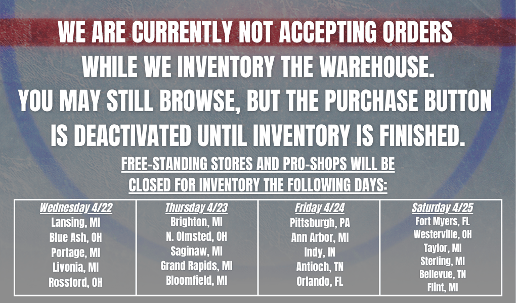 Store Closed for Inventory