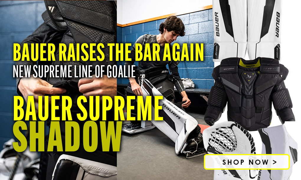 bauer supreme shadow goalie gear